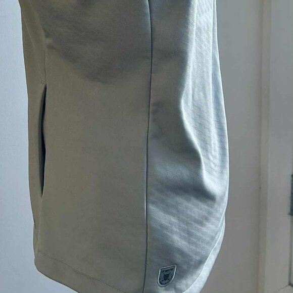 Levelwear Verve Cool Grey Hooded Asymmetric Zip Fleece-Lined Vest – US M - Picture 6 of 11